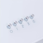 Minola HDN 6222 WH/INOX 700 LED - купити в інтернет-магазині Техностар