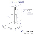 Minola HK 5214 BL 700 LED - купити в інтернет-магазині Техностар