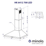 Minola HK 6412 IV 850 LED - купити в інтернет-магазині Техностар