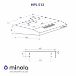 Minola HPL 512 BR - купити в інтернет-магазині Техностар