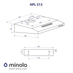 Minola HPL 513 BR - купити в інтернет-магазині Техностар