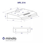Minola HPL 514 BL - купити в інтернет-магазині Техностар