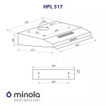 Minola HPL 517 WH - купити в інтернет-магазині Техностар