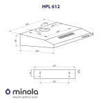 Minola HPL 612 BL - купити в інтернет-магазині Техностар
