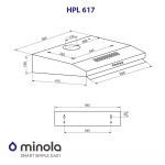 Minola HPL 617 WH - купити в інтернет-магазині Техностар