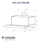 Minola HTL 5214 BL 700 LED - купити в інтернет-магазині Техностар