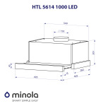 Minola HTL 5614 BLF 1000 LED - купити в інтернет-магазині Техностар