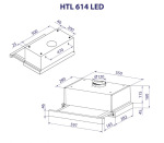 Minola HTL 614 WH LED - купити в інтернет-магазині Техностар