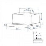 Minola HTL 6414 WH 800 LED - купити в інтернет-магазині Техностар