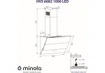 Minola HVS 6682  WH 1000 LED - купити в інтернет-магазині Техностар