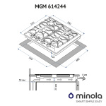 Minola MGG 614204 IV - купити в інтернет-магазині Техностар
