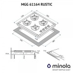 Minola MGG 61764 BL RUSTIC - купити в інтернет-магазині Техностар