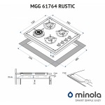 Minola MGG 61764 IV RUSTIC - купити в інтернет-магазині Техностар