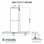 Minola Slim T 6712 BL 1100 LED - купити в інтернет-магазині Техностар