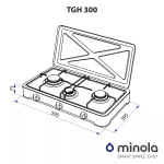 Minola TGH 300 WH - купити в інтернет-магазині Техностар