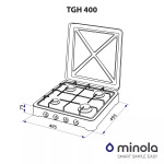 Minola TGH 400 WH - купити в інтернет-магазині Техностар