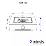 Minola TGH 100 BL - купити в інтернет-магазині Техностар