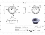 Miraggio Tuluza світло-чорна 107050004 - купити в інтернет-магазині Техностар