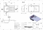 Miraggio Versal белая   - купити в інтернет-магазині Техностар