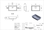 Miraggio Умивальник BOGOTA 505 0000492 - купити в інтернет-магазині Техностар