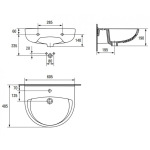 Mito K08-262 PRESIDENT 60 ONE HOLE - купити в інтернет-магазині Техностар