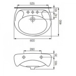 Mito K44-138  EKO 2000 60, білий глянець - купити в інтернет-магазині Техностар