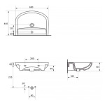 Mito K667-025 ARTECO 60, білий глянець - купити в інтернет-магазині Техностар