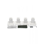 Navin Ellipse 500х1000 Sensor лівобічна з таймером, білий оксамит 12-845153-5010 - купити в інтернет-магазині Техностар