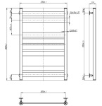 Navin Largo 500х800, чорний муар 00-244050-5080 - купити в інтернет-магазині Техностар