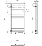 Navin Авангард 480х1000 Sensor правобічна з таймером, чорний муар 12-228053-4810 - купити в інтернет-магазині Техностар