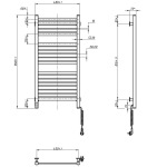 Navin Авангард Х 1000х480х71 мм (12-272155-4810) - купити в інтернет-магазині Техностар
