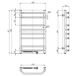 Navin Блюз 480х800 12-006130-4880 - купити в інтернет-магазині Техностар