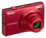 Nikon Coolpix S6150 red - купити в інтернет-магазині Техностар