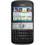 Nokia E5 carbon black - купити в інтернет-магазині Техностар