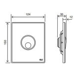 Oli  Globe URINAL 878819 - купити в інтернет-магазині Техностар