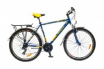 Optimabikes 26 COLUMB AM 14G     St с багажн. сине-жёлтый  2015 - купити в інтернет-магазині Техностар