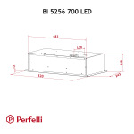 Perfelli BI 5256 BL 700 LED - купити в інтернет-магазині Техностар