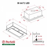 Perfelli BI 6672 BL LED - купити в інтернет-магазині Техностар