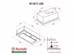 Perfelli BI 6872 I LED - купити в інтернет-магазині Техностар