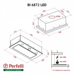 Perfelli BI 6872 WH LED - купити в інтернет-магазині Техностар