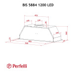 Perfelli BIS 5884 BL 1200 LED - купити в інтернет-магазині Техностар