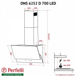 Perfelli DNS 6252 D 700 SG LED - купити в інтернет-магазині Техностар
