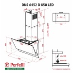 Perfelli DNS 6452 D 850 GR LED - купити в інтернет-магазині Техностар