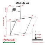 Perfelli DNS 6642 WH LED - купити в інтернет-магазині Техностар