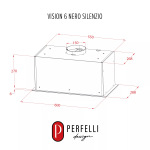 Perfelli Design VISION 6 NERO SILENZIO - купити в інтернет-магазині Техностар