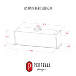 Perfelli Design VISION 9 NERO SILENZIO - купити в інтернет-магазині Техностар