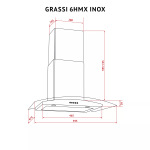 Perfelli GRASSI 6HMX INOX - купити в інтернет-магазині Техностар