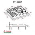 Perfelli HGG 61664 IV - купити в інтернет-магазині Техностар