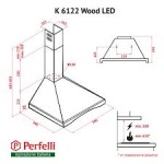 Perfelli K 6122 IV Wood LED - купити в інтернет-магазині Техностар