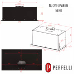 Perfelli NUOVA 6PWRBM NERO - купити в інтернет-магазині Техностар